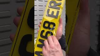 How we make 4D bordered hex number plates, an exclusive Utopia Plates style! #asmr #utopiaplates