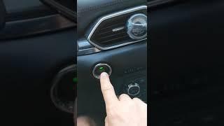 2017 Mazda CX-5 problem with start button flashing orange when engine running!