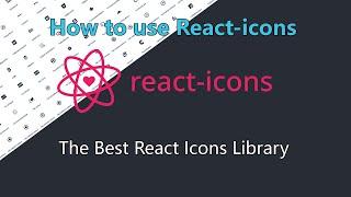 Install and use React icons