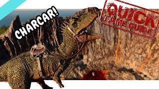 How To Tame A Carchar  Everything You Need To Know! (Carcharodontosaurus) Ark Ascended