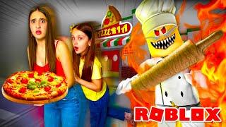 SCAPPIAMO dalla PIZZERIA •ROBLOX OBBY•