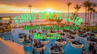 FINNS BEACH CLUB BALI 2022 - World's Best Beach Club