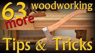 63 (more) Woodworking Tips & Tricks