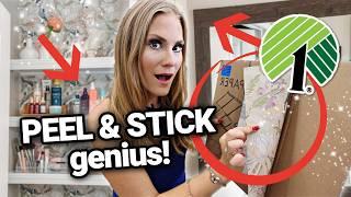 *BRAND NEW* PEEL & STICK UPGRADES you've been missing!  🪄 Dollar Tree & Amazon Home Finds!