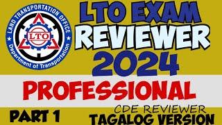 2024 PROFESSIONAL LTO EXAM REVIEWER PART 1