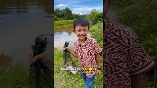 Anas ajak cari ikan sungai #explore #youtubeshorts #shortvideo #shortsvideo #trending #challenge