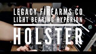 LEGACY FIREARMS CO. Light Bearing HYPERION Appendix Holster: Unboxing, First Impressions, & Overview