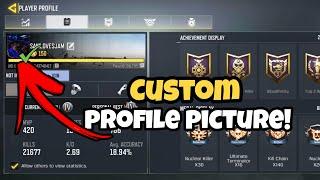 How to change your profile picture in cod mobile | cod mobile change Avatar (custom)