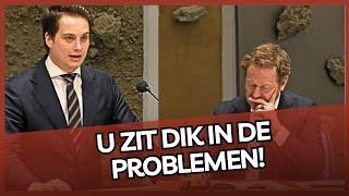 PVV'er Heutink pakt minister aan! U zit dik in de problemen!