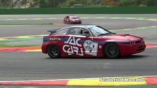 Alfa Romeo SZ 3.2 GTA over 300HP EXTREME LOUD at Spa.