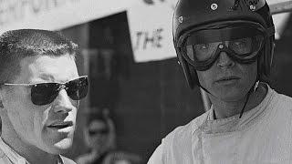 Gurney, MacDonald & Remington in 1964 Sebring pit stop