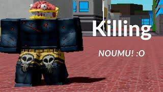 Killing Nomu in Boku no Roblox Remastered (ROBLOX)