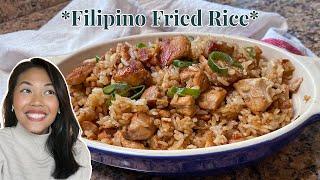 Filipino Chicken Adobo Fried Rice Recipe | EASY & QUICK!