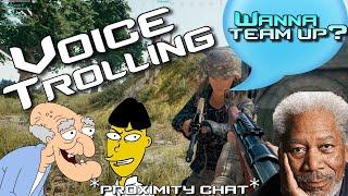 PUBG Proximity Chat VOICE CHANGER (Funny Moments) | yo_boy_roy