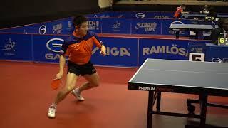 Table tennis in slow motion 240fps  Fan Zhendong, forehand loop