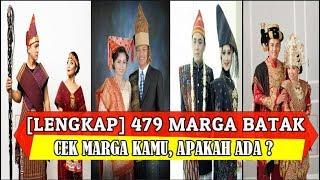 [LENGKAP] DAFTAR 479 MARGA BATAK KOMPLIT BERDASARKAN ABJAD - CEK MARGA KAMU URUTAN BERAPA ?