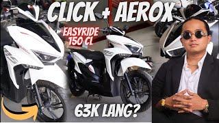 Click At Aerox Pinagsama Pero Abot Kaya! Motorstar Easyride 150 CL