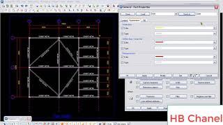 Tekla Section 4-Part 13-Tekla Object level settings|| HB Chanel