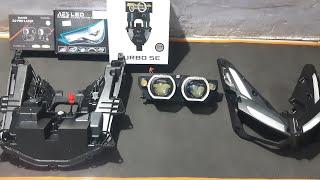 Pasang Biled AES TURBO SE di headlamp vario 160 BKR PROJIE