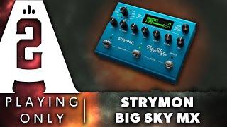 Strymon Big Sky MX Multi Reverb Pedal - Playing Only Demo