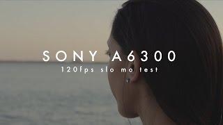 Sony a6300 + Rokinon 35 Cine lens | slow motion test
