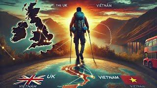 I’m Walking from the UK to Vietnam!!! (Episode UK-France)