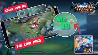 How To Fix Unstable ping or Have Low MS in Mobile Legends Android