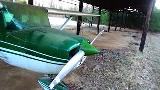 Abandoned Airport with a 1970 Cessna Commuter & Vintage Gilbarco Fuel Pump (2017)