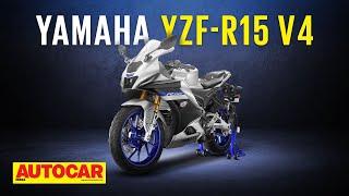 2021 Yamaha R15 V4 & R15M - New look & more features for junior sportbike |First Look| Autocar India