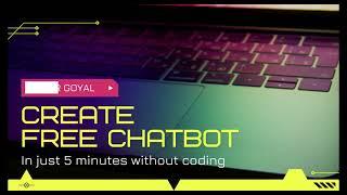 Create your Chatbot in 5 mins | Chatbot Tutorial | Create Chatbot Without Coding