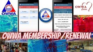 OWWA MEMBERSHIP AND RENEWAL