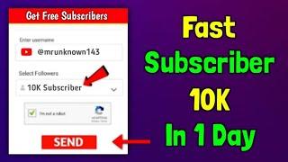 How Get Free Subscribers On YouTube - 2023