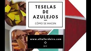 Cómo hacer teselas con azulejos