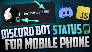 How to set a *MOBILE Phone Online Status* to a Discord Bot!
