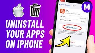 How to DELETE APPS on iPhone (2024) - Uninstall App