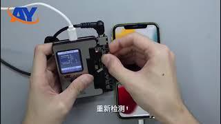 How to use A108 BOX Programmer to complete face ID Activation Repair on iPhone 11?