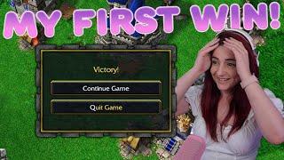 Annie gets her FIRST PvP win! | Warcraft III: Reforged