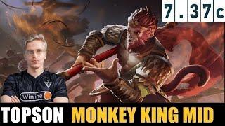 TOPSON [Monkey King] MID 7.37C - DOTA 2 HIGHEST MMR MATCH #dota2 #dota2gameplay  #topson