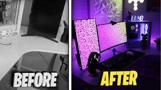 Transforming my OLD gaming setup into my DREAM Gaming Setup!