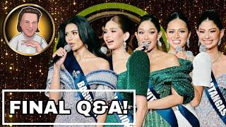HONEST REVIEW | MISS WORLD PHILIPPINES 2024 - FINAL QUESTION AND ANSWER ROUND!