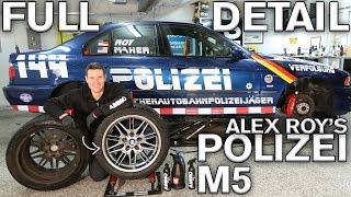 Sticker Removal & Paint Restoration: Alex Roy's Polizei BMW M5