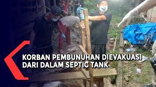 Evakuasi Mayat Korban Pembunuhan Dari Dalam Septic Tank