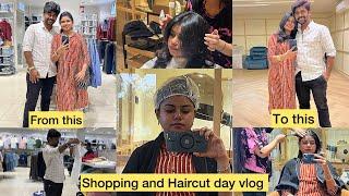 Extreme hair transformation | shopping and haircut vlog | Foreign trip prep | new look