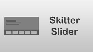 [ Arabic Tutorials ] How To Use jQuery Skitter Content Slider Plugin