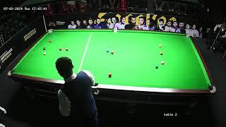 Centure break by MR. WANCHYU TAMANG  in nepal master's snooker championship Birtamode.