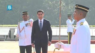 Turkmenistan President begins official visit to Malaysia