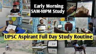 Village UPSC-IAS Aspirant Daily Routine Vlog |Early morning 5AM-10PM Study Routine vlogs |Study VLOG