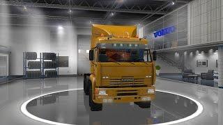 Euro Truck Simulator 2 обзор мода ( Камаз - 6460 ) Отлично!