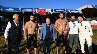 Final l Yusuf Can Zeybek - Mustafa Taş 663. Tarihi Kırkpınar yağlı güreşleri Canlı yayın