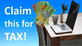 Higher WORK FROM HOME deduction in your 2024 Australian Tax Return